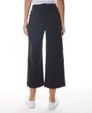 High Rise Crop Trousers with Front Pockets