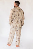 Matthew Maple Menâ€™s Long Sleeve Shirt & Pajama Set