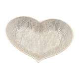 Scratched Heart Plates Set of 3