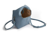 Rebecca Small Cutie Leather Bag Blue