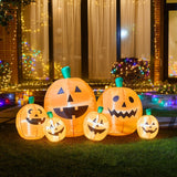 8FT Lighted Inflatable Jack-O-Lantern Pumpkins Decor