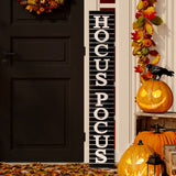 60"H Halloween Wooden Hocus Pocus Standing Porch Sign or Hanging Decor (KD, Two Function)