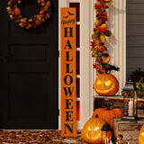 60"H Wooden Happy Halloween Porch Sign, KD