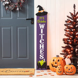 48"H Halloween Wood Witch Hat Porch Decor