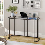 McEwan 44'' Wide Oval Writing Desk
