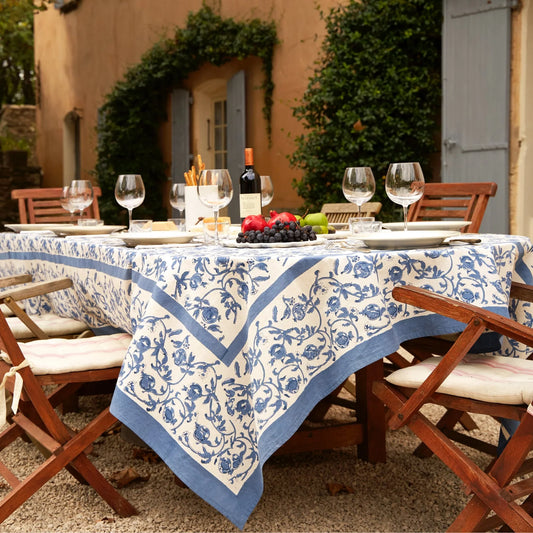 Cornflower Blue Tablecloth