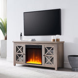 Hiram TV Stand with Crystal Fireplace for TV's up to 55"