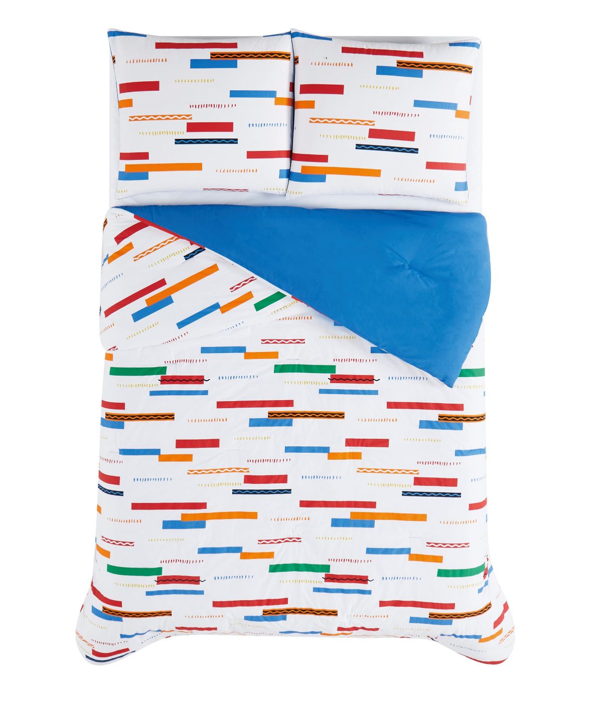 Crayola Serpentine Stripe Comforter Set Multiple