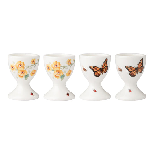 Butterfly Meadow Footed Egg Cups Set of 4