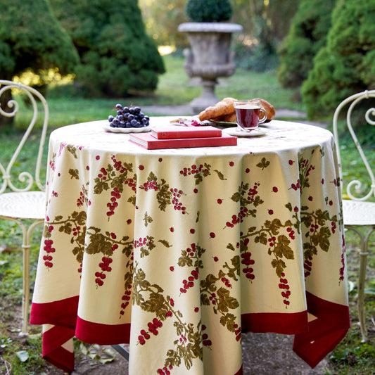 Gooseberry Red/Green Tablecloth