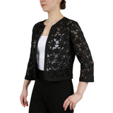 Broderie Anglaise On Mesh Cardigan