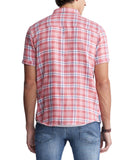 Sirilo Menâ€™s Plaid Short Sleeve Shirt