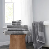 Cotton TENCEL™ Towel 6 Piece Set Grey