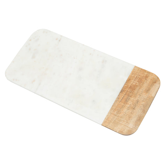 Cheese Board Marble Wood
