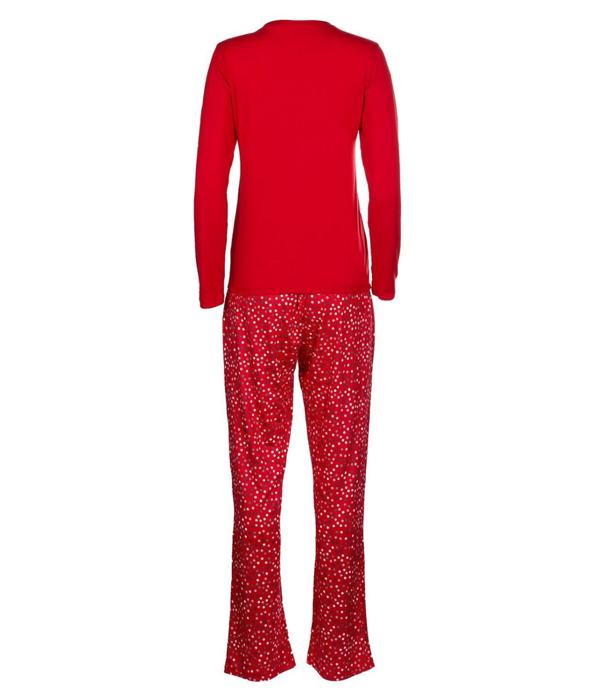 2 Piece Women's It's A Long Story Christmas Pajama Set Red