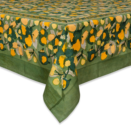 Fruit Yellow/Green Tablecloth Square