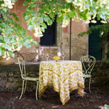 Granada Mustard Tablecloth Round