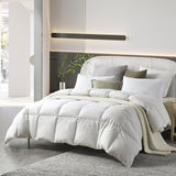 95% Feather Organic Cotton Down Comforter