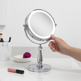 Lighted Makeup Mirror with 8X/1X Magnification