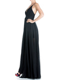 Crossover Backless Maxi Dress
