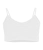  2 Pack Gathered Front Cup Training Bra White