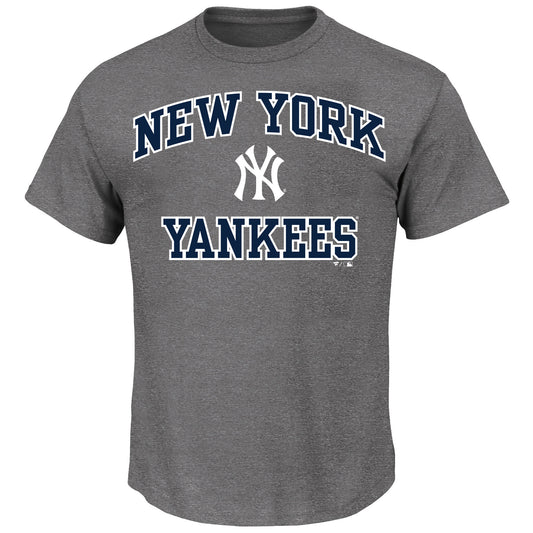 Mens Big And Tall Team Logo Short Sleeve Tee Shirt - New York Yankees