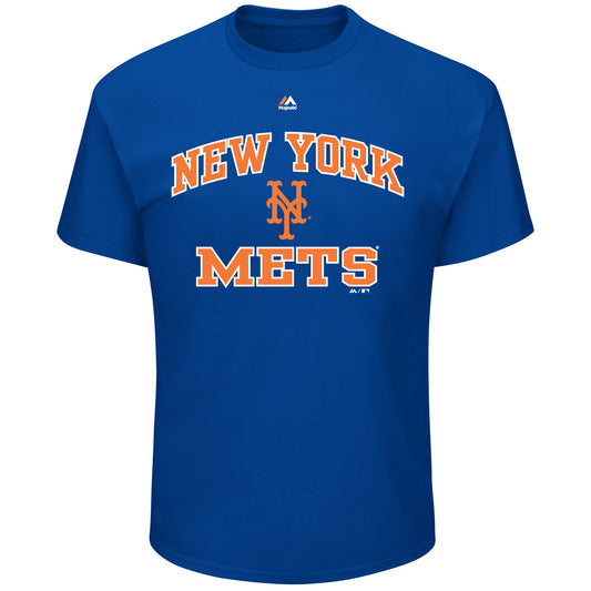 Mens Big And Tall Team Logo Short Sleeve Tee Shirt - New York Mets