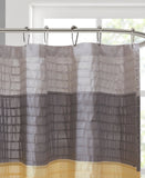 Salem Faux Silk Shower Curtain