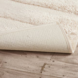 Tufted Pearl Channel Rug Wheat