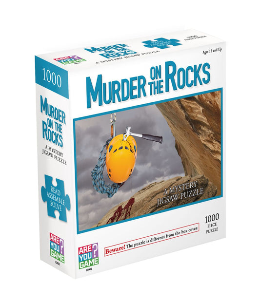 Murder on the Rocks Classic Mystery Jigsaw Puzzle: 1000 Pcs Multi