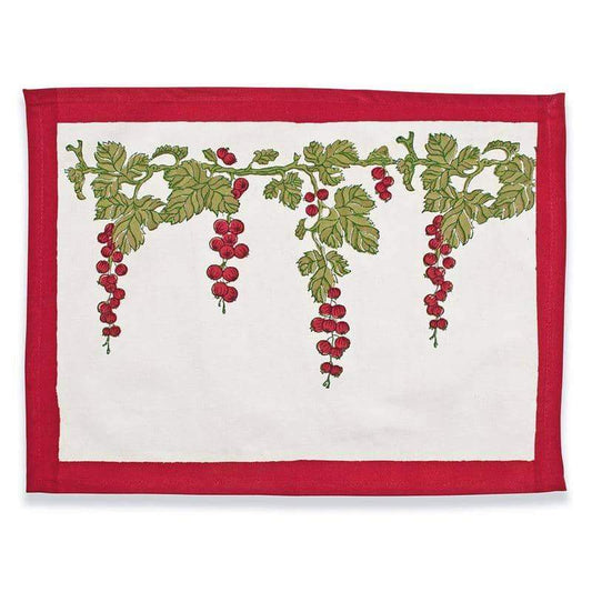 Gooseberry Red/Green Placemat Set of 6