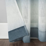Atlantic Ombre Open Weave Sheer Grommet Curtain Panel