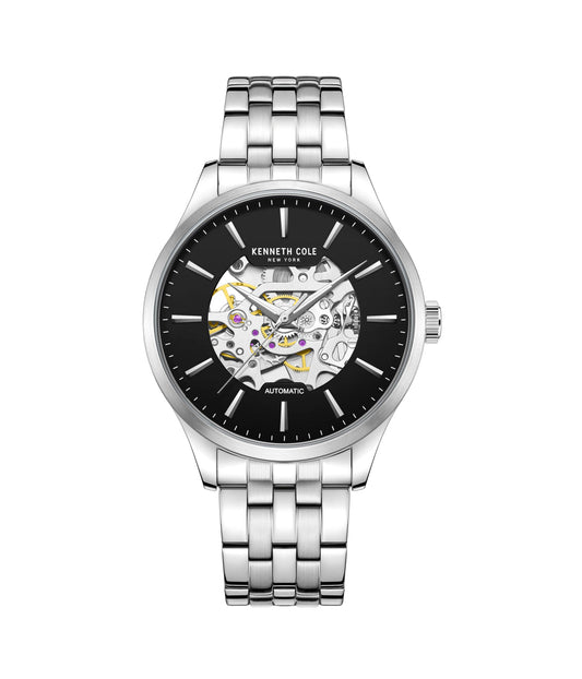 Kenneth Cole New York Automatic Watch 1 Silver