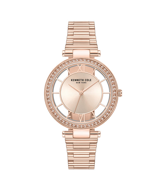 Kenneth Cole New York Transparency Watch 1 Rose Gold 