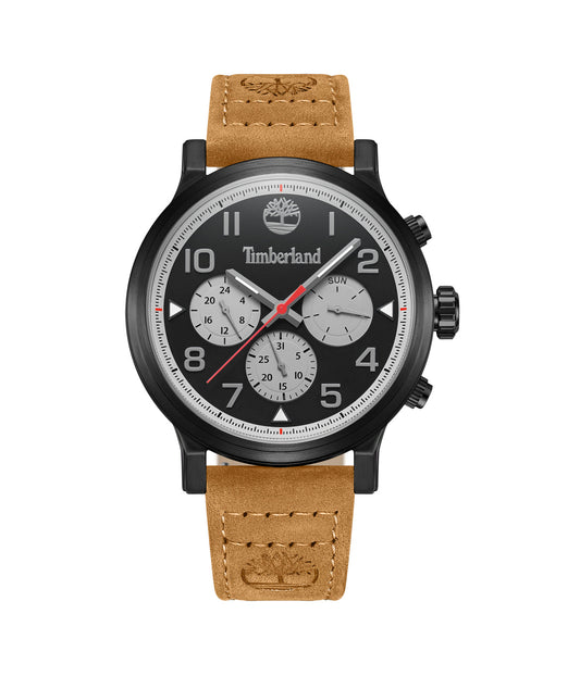 Timberland Pancher Collection Men's Watch Wheat