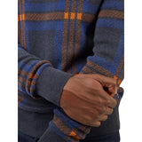 Jacquard Check Crew Neck Sweater