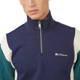 Funnel Neck with Half Zip Fastening