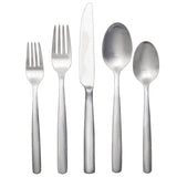 Simple Stainless Steel Flatware 20 Piece Set