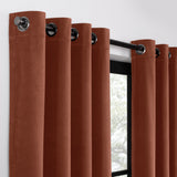 Velvet Blackout Grommet Curtain Panel