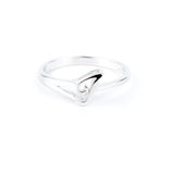 Sterling Silver Initial Ring