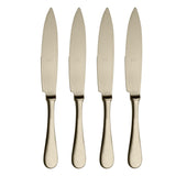 American Ice Champagne Steak Knife Set of 4