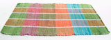 Colored Plaid Doormat