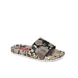 Snake Skin Leather Sport Slide