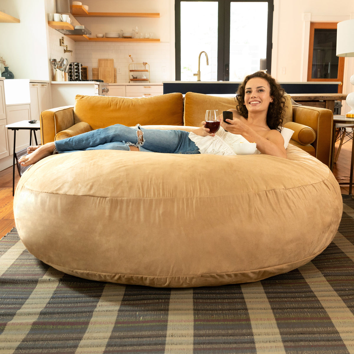 Cocoon Large Bean Bag Chair for Adults 6'