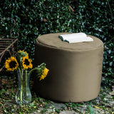 Spring Outdoor Ottoman