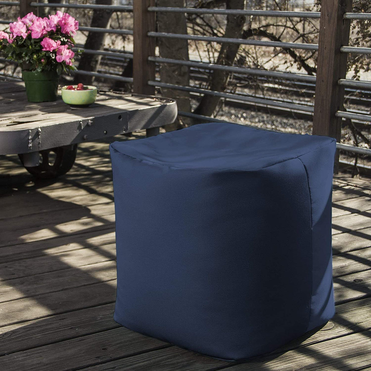 Luckie Outdoor Patio Bean Bag Ottoman