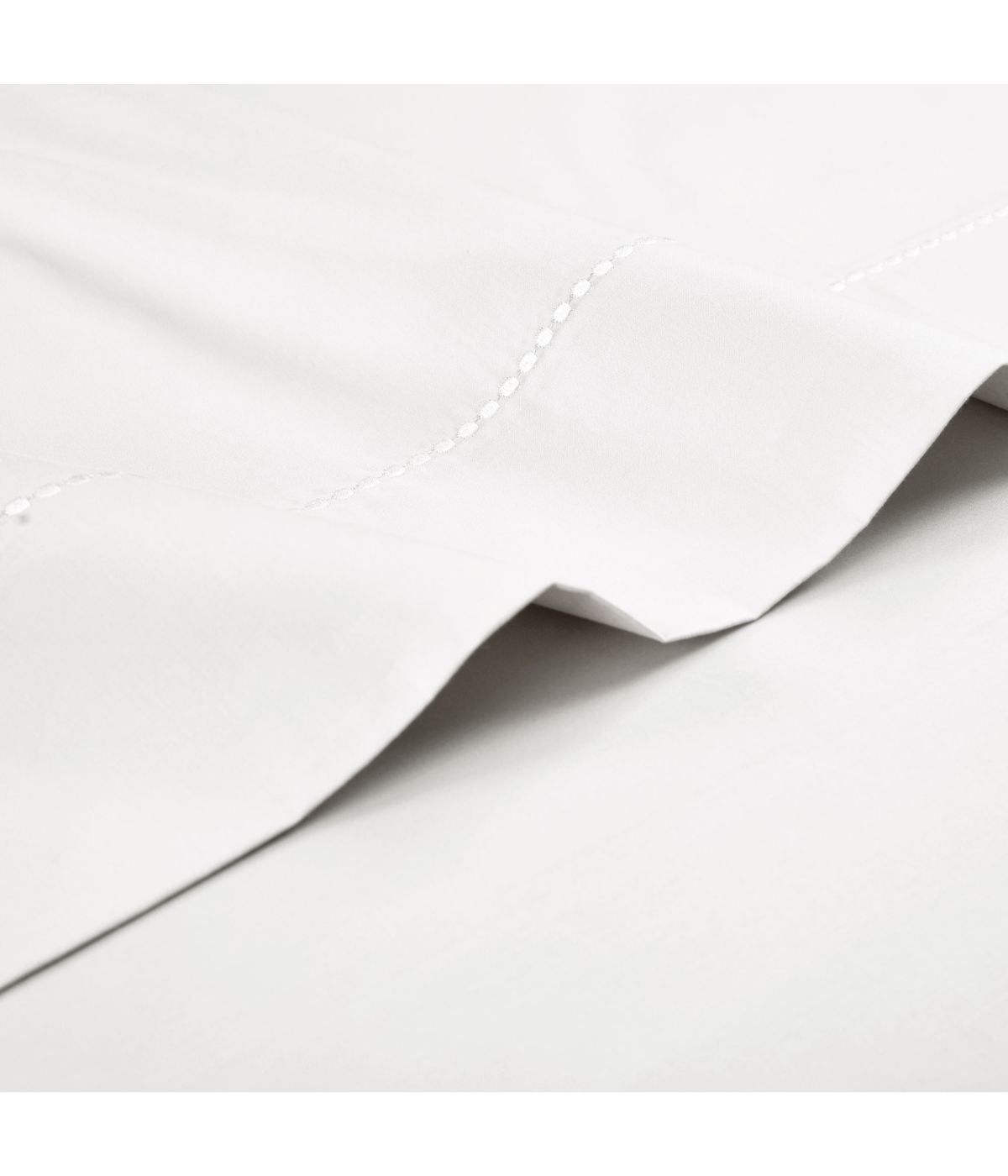 Aria Dots 6 Piece Cotton Sheet Set  White