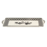 Heritage Collection Geranium Sandwich Tray