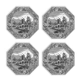 Heritage Collection Lucano Octagonal Plate Set of 4