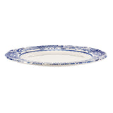 Blue Italian Brocato Charger Plate